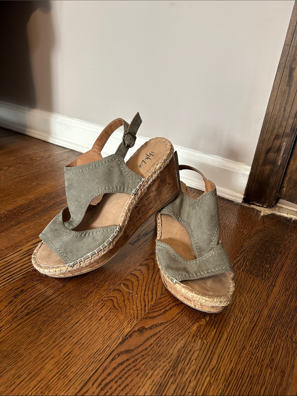 Style & Co. Olive Wedge Espadrille Sandals